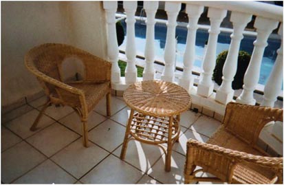Balcony From Main Bedroom